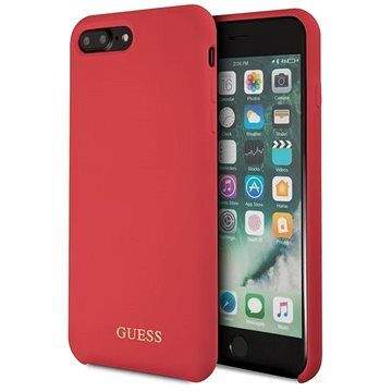 Guess Silicone Logo TPU Case Red pro iPhone 7/8 Plus