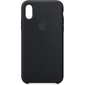 Apple iPhone XS Silikonový kryt černý