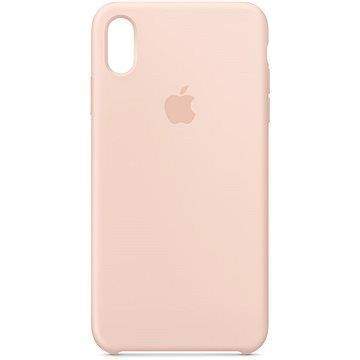 Apple iPhone XS Max Silikonový kryt pískově růžový