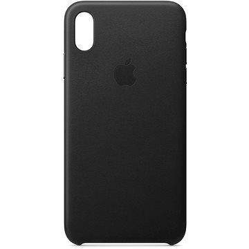 Apple iPhone XS Max Kožený kryt černý