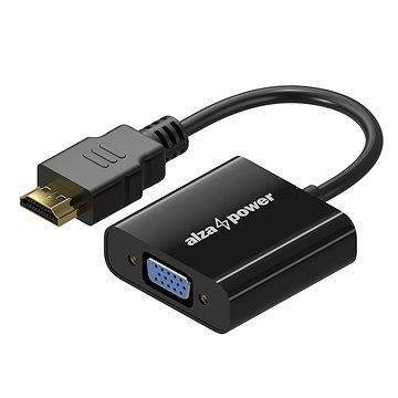 AlzaPower HDMI (M) na VGA (F) 0.1m