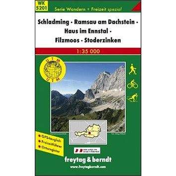 Freytag-Berndt 5201 Schladming, Ramsau am Dachstein 1:35 000: Turistická mapa