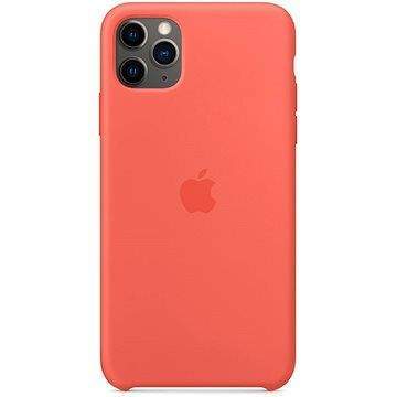 Apple iPhone 11 Pro Max Silikonový kryt mandarinkový