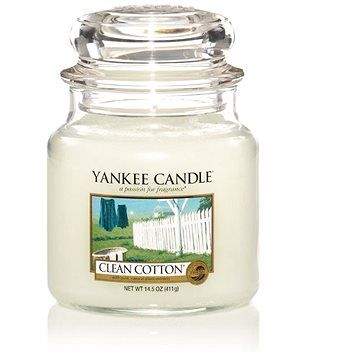 YANKEE CANDLE Classic střední Clean Cotton 411 g