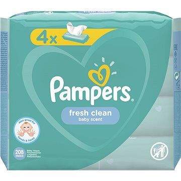 PAMPERS Fresh Clean 4× 52 ks