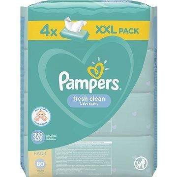 PAMPERS Fresh Clean XXL 4× 80 ks