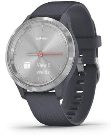 Chytré hodinky Garmin vivomove3S Sport Silver/Gray (010-02238-20)