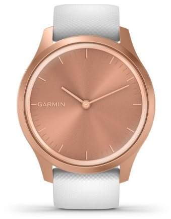 Chytré hodinky Garmin vivomove3 Style RoseGold/White (010-02240-20)