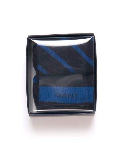 Gant Ponožky Gant 2-Pack Striped Socks Gift Box 996034-318-Gc-410-22/25 Modrá 22/25