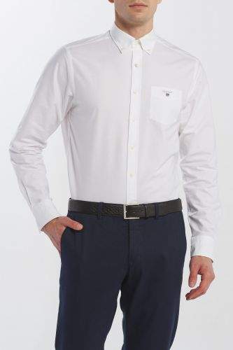 Gant Košile Gant The Oxford Shirt Slim Bd 3046002-619-Ga-110-Xs Bílá Xs