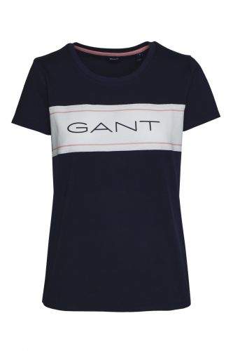 Gant Tričko Gant O1. Gant Icon Ss T-Shirt 4200413-319-Gw-433-Xs Modrá Xs
