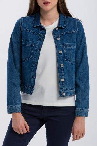 Gant Bunda Gant O1. Indigo Jeans Jacket 4700056-319-Gw-981-Xs Modrá Xs
