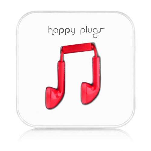 Happy Plugs Earbud 7701 (červená)