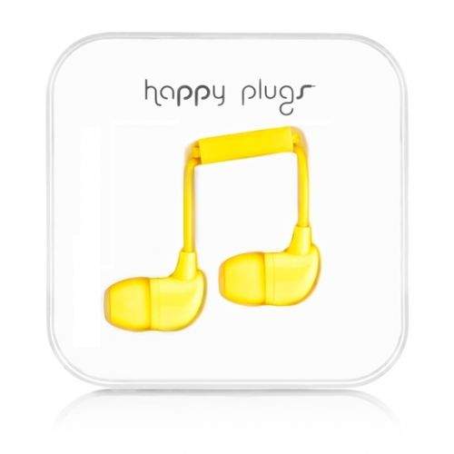 Happy Plugs In-Ear 7721 (žlutá)