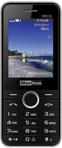 Maxcom MM136 Dual SIM černý