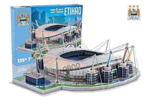 Fanshop 3D Puzzle - Fotbalový stadion Etihad Manchester City