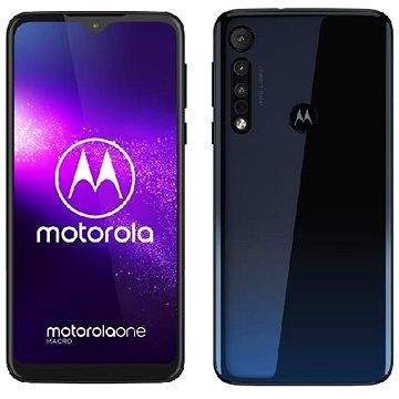 Motorola One Macro modrá