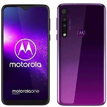 Motorola One Macro fialová