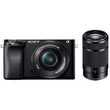 Sony Alpha A6100 černý + 16-50mm f/3.5-5.6 OSS SEL + 55-210mm f/4.5-6.3 SEL