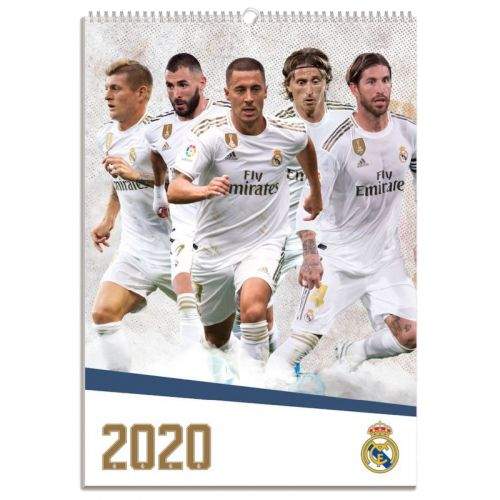 Fanshop Nástěnný kalendář Real Madrid 2020