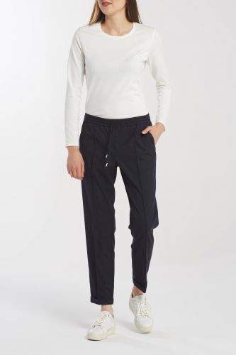 Gant Kalhoty Gant D1. Wool Look Pull On Pant 4150102-619-Gw-410-32 Modrá 32