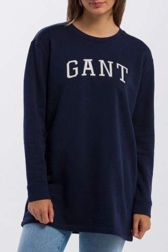 Gant Mikina Gant O1. Logo Sweat Dress 4204328-319-Gw-433-Xs Modrá Xs