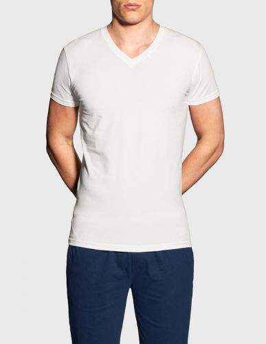 Gant Spodní Prádlo Gant V-Neck T-Shirt Premium Cotton 901911988-Bas-Gu-110-L Bílá L