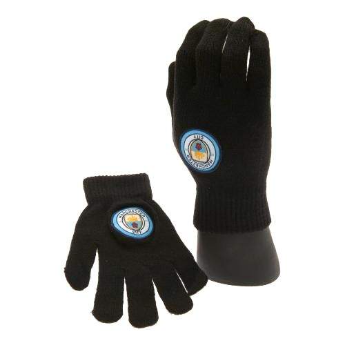 Fanshop Dětské pletené rukavice Manchester City FC