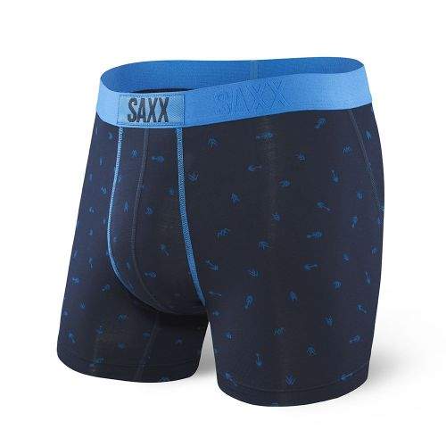 Saxx Pánské boxerky SAXX Vibe Navy Arrow tmavěmodrá M
