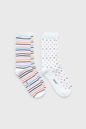 Gant Ponožky Gant D1. Dot And Stripe Sock Gift Box 4960065-719-Gc-113-0 Různobarevná