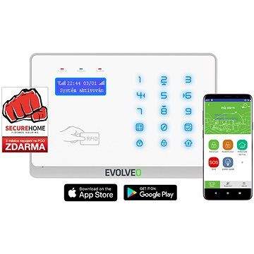 EVOLVEO Salvarix - bezdrátový WiFi a GSM alarm s čtečkou RFID