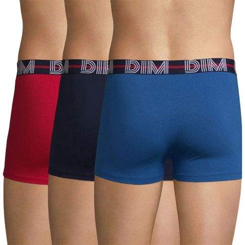 DIM 3 pack pánských boxerek DIM barevné barevná XL
