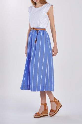 Gant Sukně Gant D2. Striped Shirt Skirt 4401047-320-Gw-440-34 Modrá 34