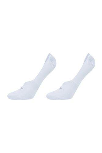 Gant Ponožky Gant 2 Pack Solid Invisible Socks 9960117-320-Gc-110-0 Bílá