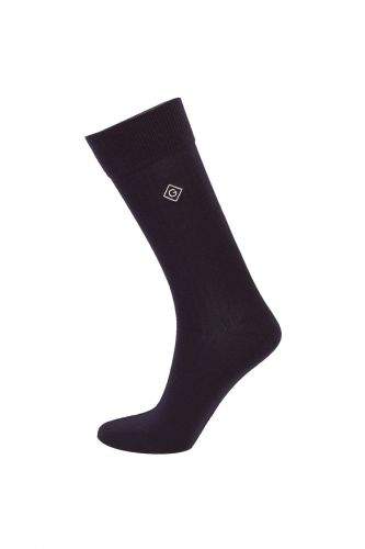 Gant Ponožky Gant D1. Solid Rib Sock Emb Socks 9960120-320-Gc-410-0 Modrá