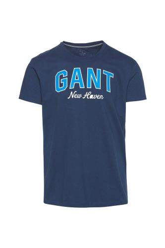 Gant Spodní Prádlo Gant Crew Neck Logo T-Shirt 902019008-320-Gu-461-S Modrá S