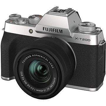 Fujifilm X-T200 + 15-45 mm stříbrný