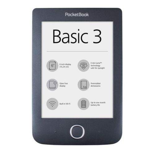 Pocket Book 614+ Basic 3 černá (PB614W-2-E-WW)