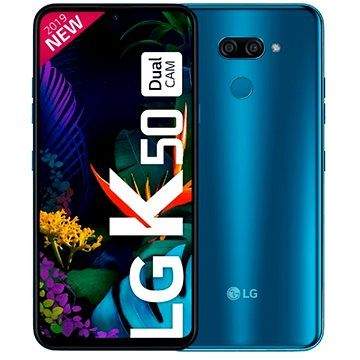 LG K50 modrá