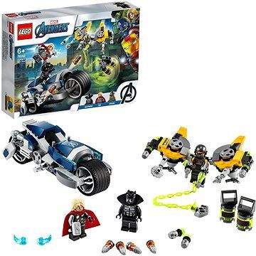 LEGO Super Heroes Avengers: Zběsilý útok na motorce 76142