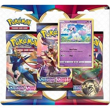 Pokémon TCG: Sword and Shield 3 Blister Booster