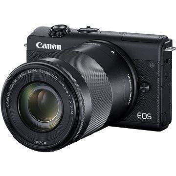 Canon EOS M200 + EF-M 15-45mm f/3.5-6.3 IS STM + EF-M 55-200mm f/4.5-6.3 IS STM