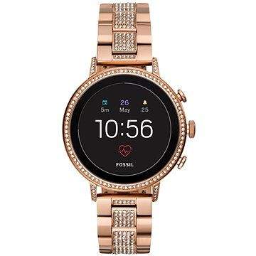 Fossil Venture HR Rose Gold-Tone Stainless Steel