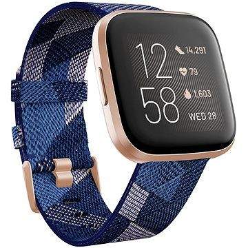 Fitbit Versa 2 Special Edition (NFC) - Navy & Pink Woven