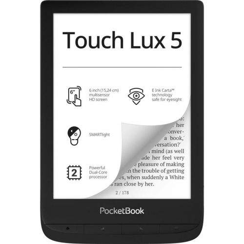Pocket Book Touch Lux 5 černá (PB628-P-WW)