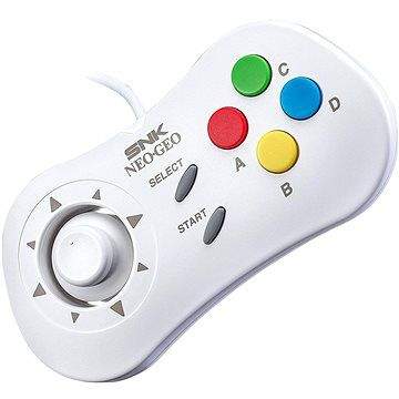 SNK NeoGeo Arcade Stick Pro - Minipad - ovladač bílý