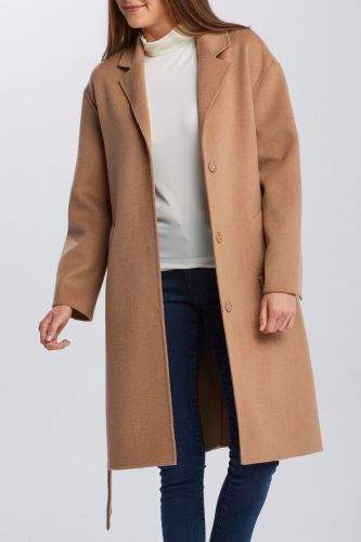 Gant Kabát Gant D1. Wool Blend Belted Coat 4751025-620-Gw-213-Xs Hnědá Xs
