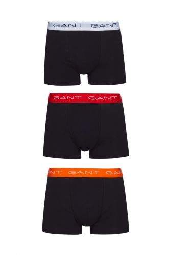 Gant Spodní Prádlo Gant 3-Pack Trunk Seasonal Solids 902033603-620-Gu-5-S Černá S