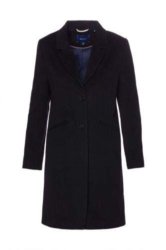 Gant Kabát Gant D1. Classic Tailored Coat 4751028-620-Gw-5-Xs Černá Xs
