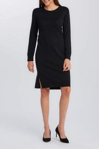 Gant Šaty Gant Merino Wool Dress 4502030-620-Gw-5-Xs Černá Xs